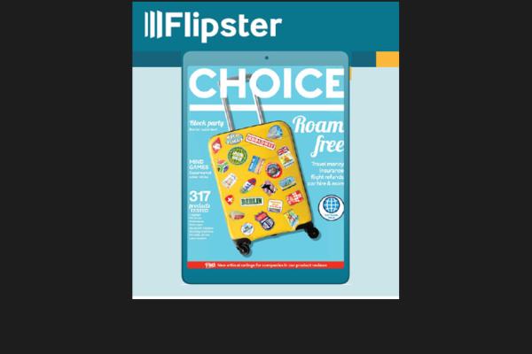 Choice magazine on Flipster