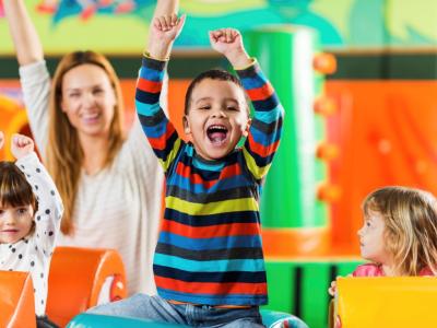 Excited children