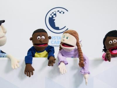 Constable Care puppets